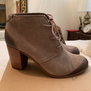 TOMS Lunata Lace-up Booties